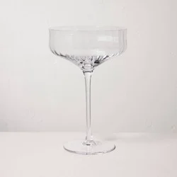 Hearth & Hand with Magnolia 12oz Coupe Glass Clear - Hearth & Hand™ with Magnolia