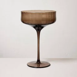 Hearth & Hand with Magnolia 12oz Coupe Glass Brown - Hearth & Hand™ with Magnolia