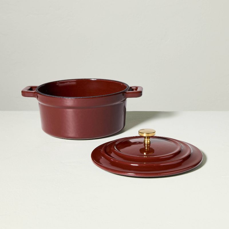 slide 3 of 4, Hearth & Hand with Magnolia Dutch Oven Mini Red - Hearth & Hand™ with Magnolia, 1 ct