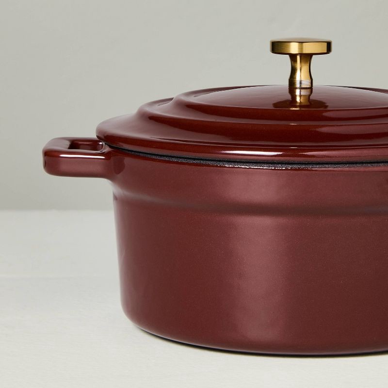 slide 4 of 4, Hearth & Hand with Magnolia Dutch Oven Mini Red - Hearth & Hand™ with Magnolia, 1 ct