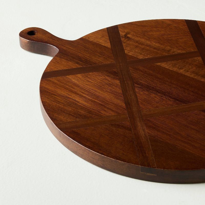 slide 3 of 3, Hearth & Hand with Magnolia 12" Round Serve Board - Hearth & Hand™ with Magnolia, 1 ct