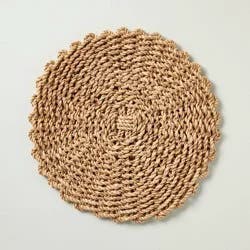 Hearth & Hand with Magnolia Round Woven Charger - Hearth & Hand™ with Magnolia