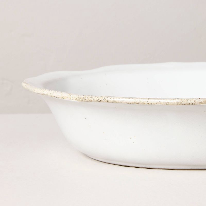slide 4 of 5, Hearth & Hand with Magnolia Carved Edge Pasta/Grain Bowl Cream - Hearth & Hand™ with Magnolia, 1 ct