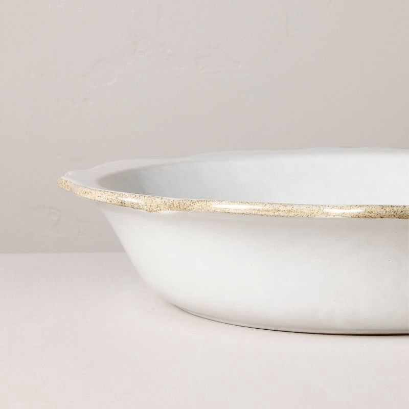 slide 3 of 3, Hearth & Hand with Magnolia Carved Edge Salad Bowl - Cream - Hearth & Hand™ with Magnolia, 1 ct