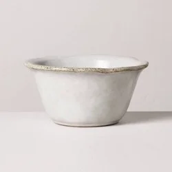 Hearth & Hand with Magnolia Carved Edge Mini Bowl Cream - Hearth & Hand™ with Magnolia