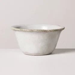 Hearth & Hand with Magnolia Carved Edge Mini Bowl Cream - Hearth & Hand™ with Magnolia
