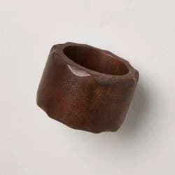 Hearth & Hand with Magnolia Carved Edge Napkin Ring - Hearth & Hand™ with Magnolia