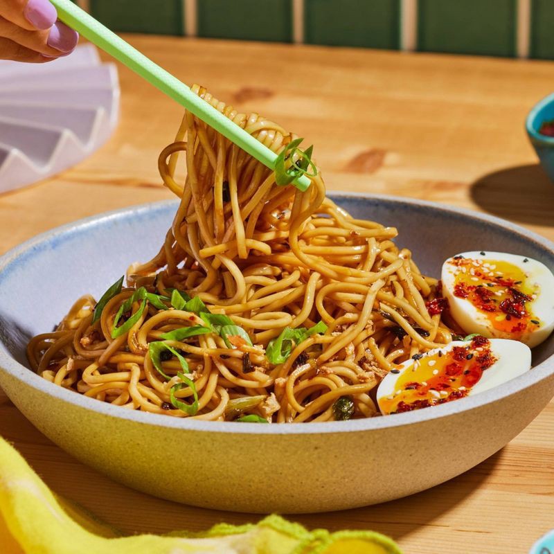 slide 3 of 5, MiLa Frozen Caramelized Scallion Oil Noodle - 5.68oz, 5.68 oz