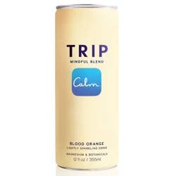 TRIP Mindful Blend Blood Orange Lightly Sparkling Botanicals - 12 fl oz Can