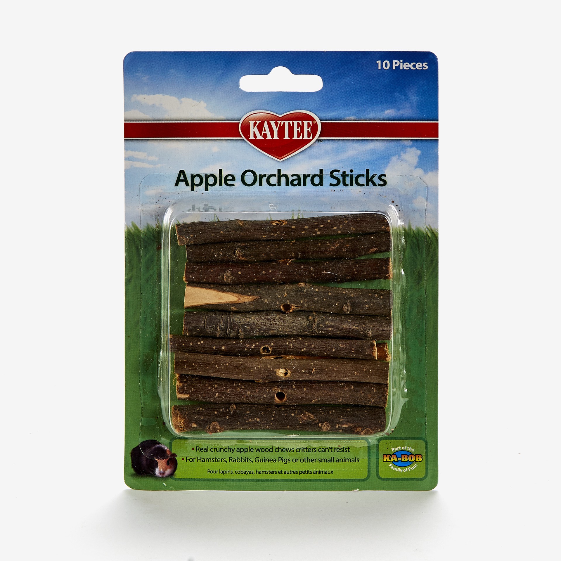 slide 8 of 8, Kaytee Hard Goods Kaytee Apple Orchard Sticks 10 Count, 1 ct