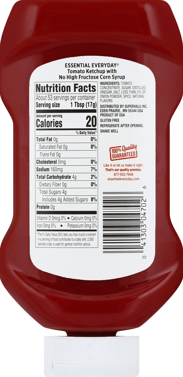 slide 5 of 6, Essential Everyday Tomato Ketchup, 32 oz
