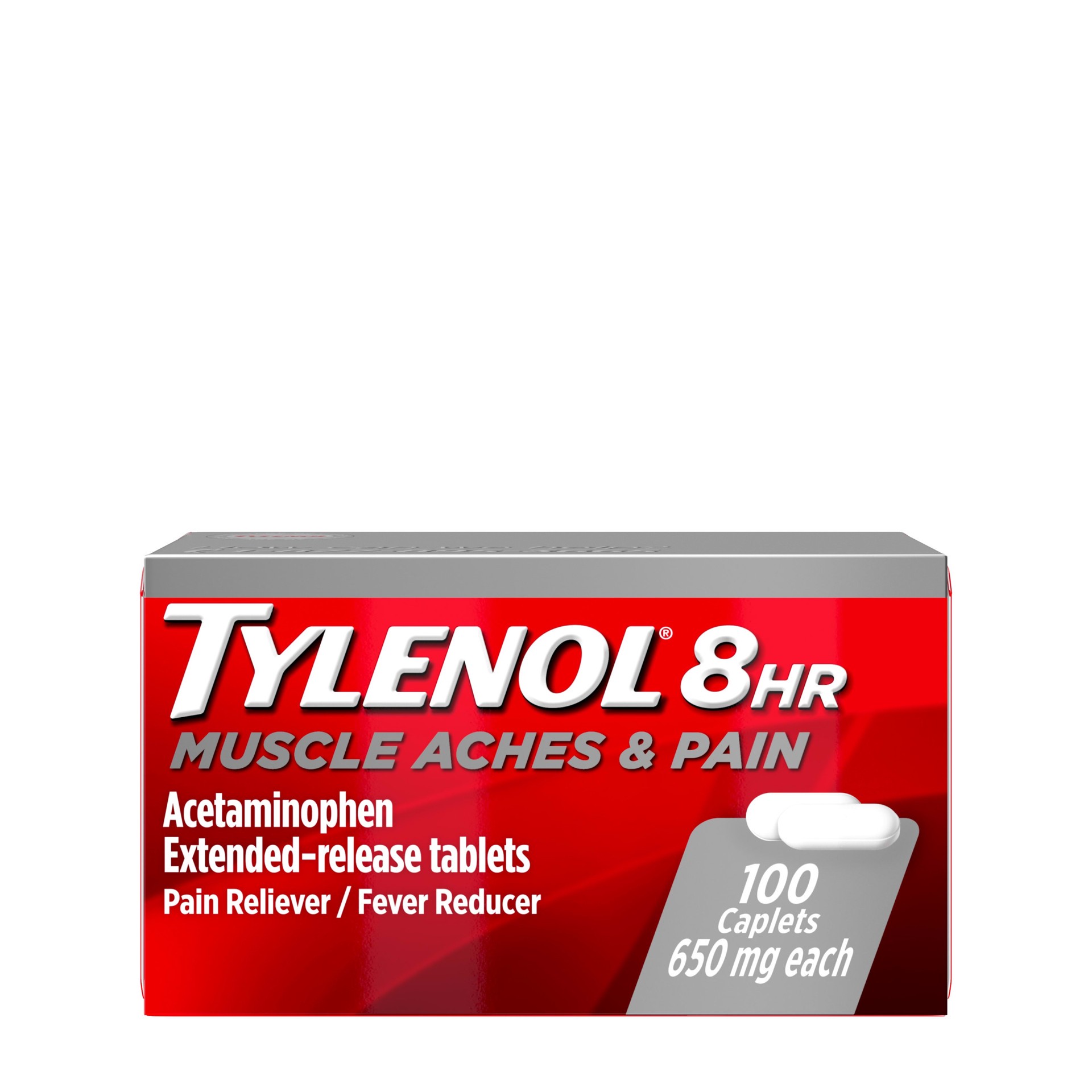 Tylenol 8 Hour Muscle Aches & Pain Relief ExtendedRelease Tablets with