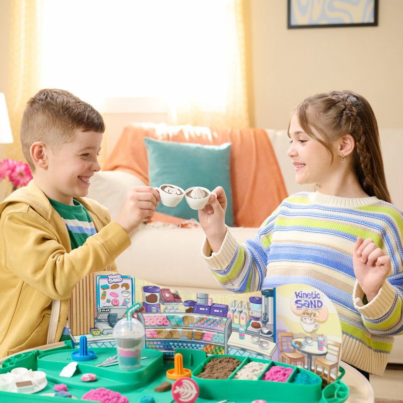 slide 6 of 7, Kinetic Sand Café Case - Target Exclusive, 1 ct