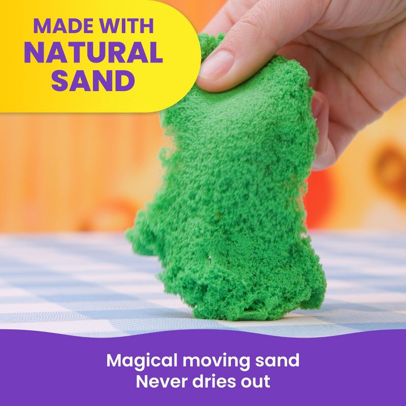 slide 8 of 8, Kinetic Sand Squish Pizza Playset, 1 ct