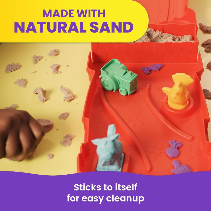 slide 7 of 8, Kinetic Sand Sandy Farm Set, 1 ct