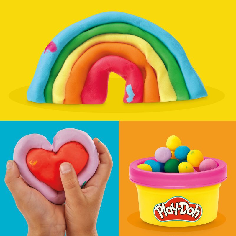 slide 5 of 6, Play-Doh Rainbow Favors Multipack - 50pk, Christmas Gifts for Kids', 50 ct