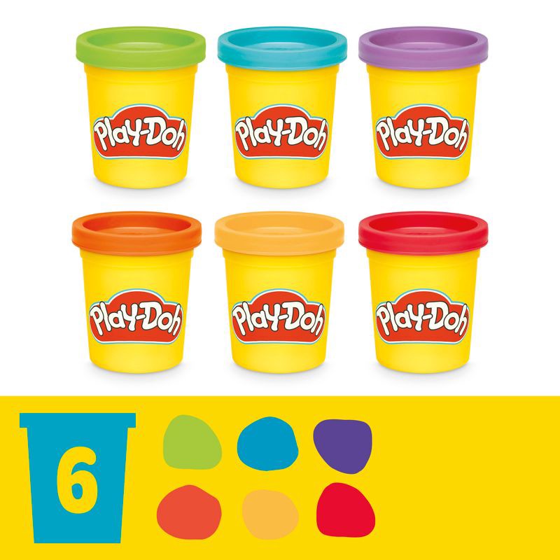 slide 5 of 10, Play-Doh Starters Shapes & Colors Dino Playset, Christmas Gifts for Kids', 1 ct