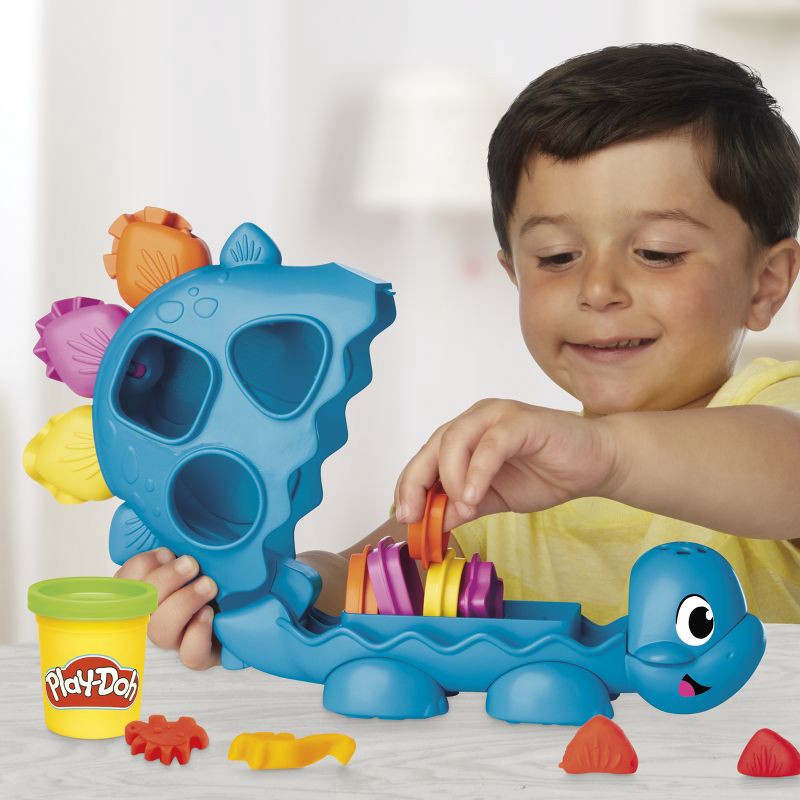 slide 7 of 10, Play-Doh Starters Shapes & Colors Dino Playset, Christmas Gifts for Kids', 1 ct
