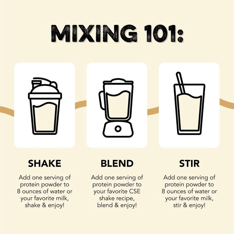 slide 4 of 8, Clean Simple Eats Protein Powder Sticks - Variety Pack - Whey Protein Isolate - 11.9oz/10ct, 11.9 oz, 10 ct