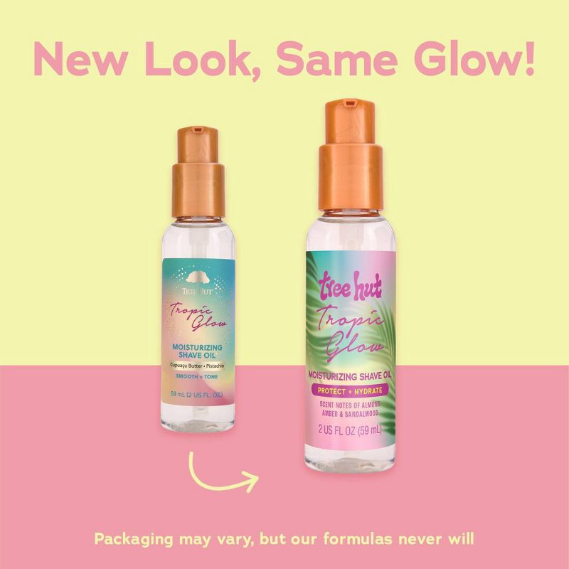 slide 3 of 8, Tree Hut Tropic Glow Mini Moisturizing Shave Oil - 2 fl oz, 2 fl oz
