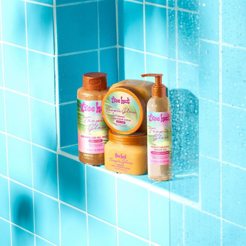 slide 9 of 12, Tree Hut Tropic Glow Mini Shea Sugar Body Scrub - 3.4oz, 3.4 oz
