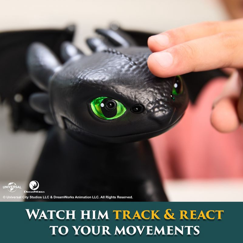 slide 5 of 9, How to Train Your Dragon Tame & Train Interactive Toothless, 1 ct