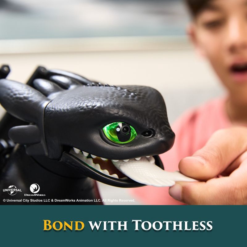 slide 7 of 9, How to Train Your Dragon Tame & Train Interactive Toothless, 1 ct