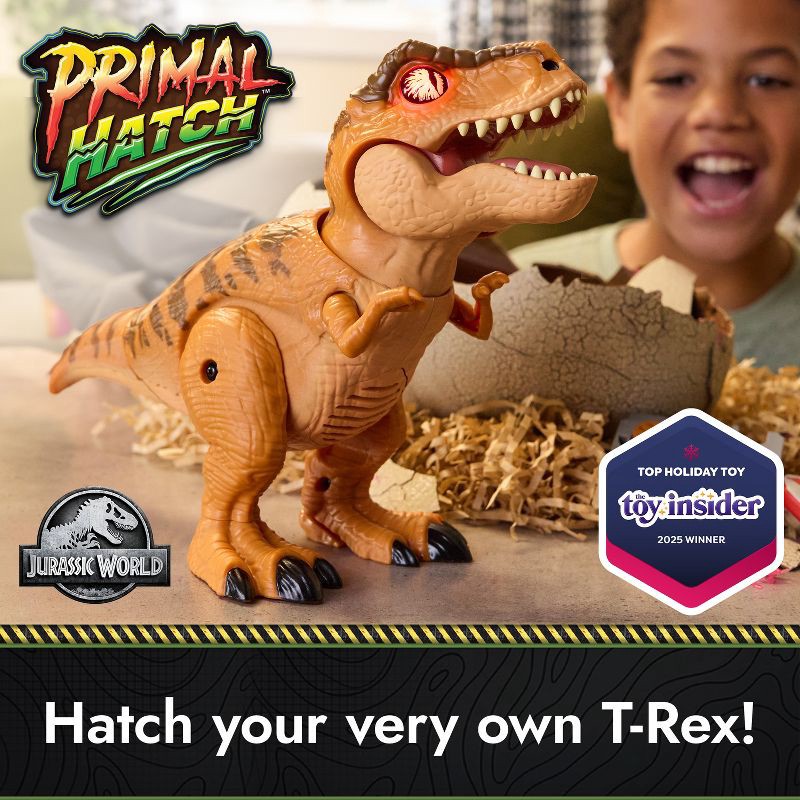 slide 11 of 11, Primal Hatch Interactive Hatching Dino Action Figure - Green, 1 ct