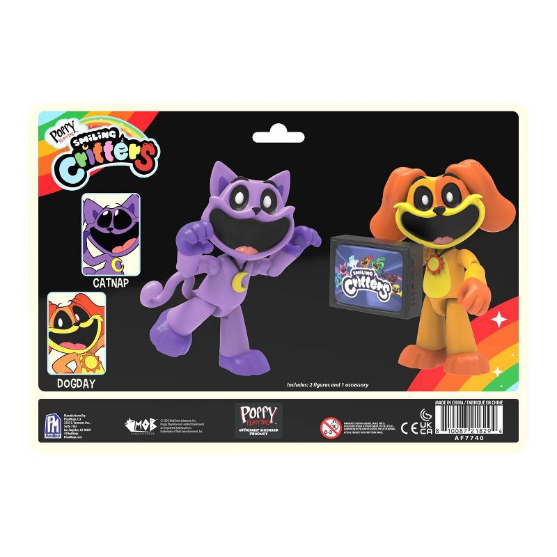 slide 6 of 6, Poppy Playtime Action Figure - 2pk, 2 ct