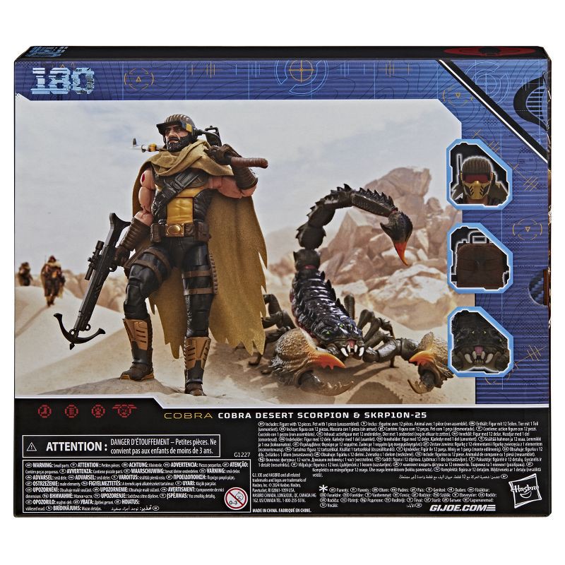 slide 5 of 13, G.I. Joe Classified Series #180, Cobra Desert Scorpion & SKRP10N-25, 1 ct