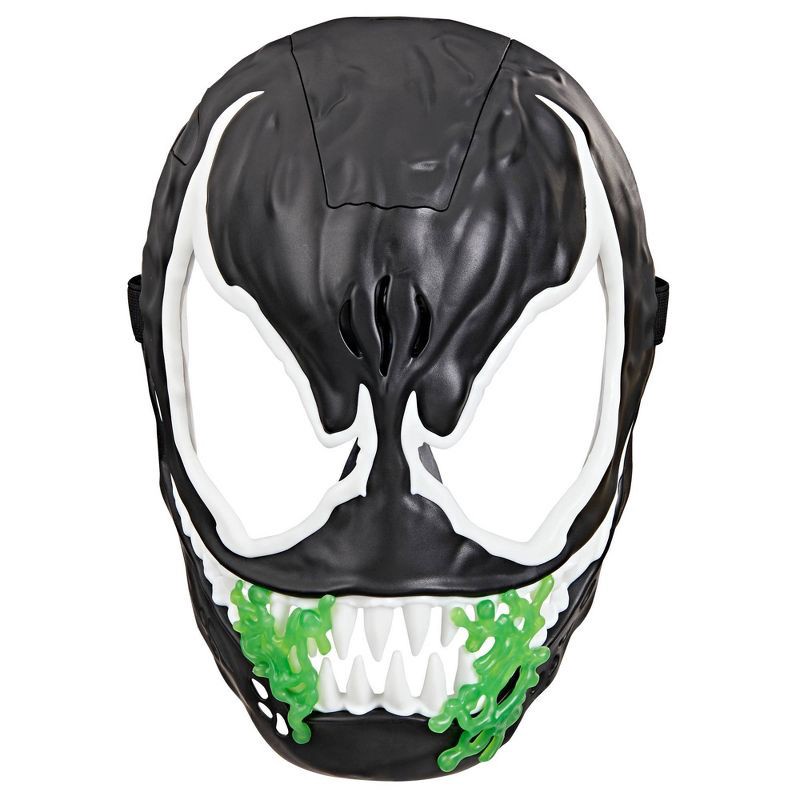 slide 2 of 7, Marvel Spider-Man Venom vs Venum Glow-In-The-Dark Mask, Halloween Costume, 1 ct