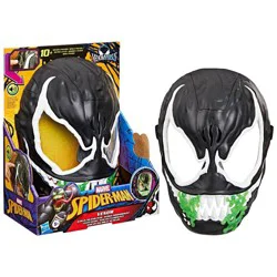 Marvel Spider-Man Venom vs Venum Glow-In-The-Dark Mask, Halloween Costume