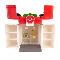 Pokemon Pokémon Play 'N' Display Case with Pikachu & Sprigatito Action Figure