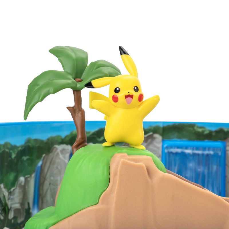 slide 5 of 18, Pokemon Carry Case Jungle Ruins Playset Action Figure: Includes 2-Piece Plastic Set, 1 ct