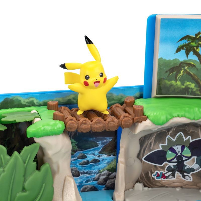 slide 7 of 18, Pokemon Carry Case Jungle Ruins Playset Action Figure: Includes 2-Piece Plastic Set, 1 ct