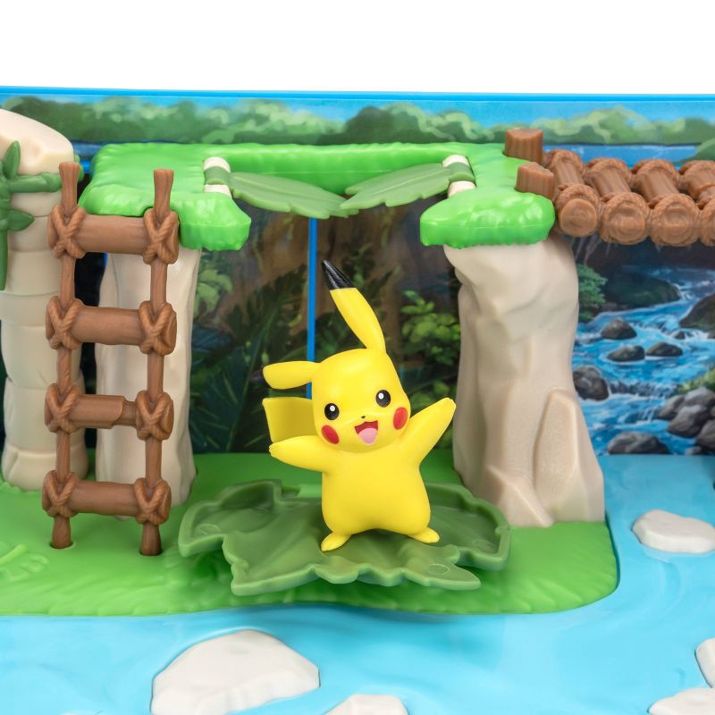 slide 8 of 18, Pokemon Carry Case Jungle Ruins Playset Action Figure: Includes 2-Piece Plastic Set, 1 ct