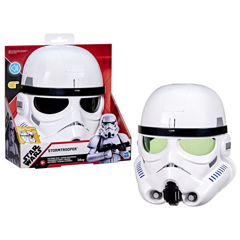 slide 2 of 11, Star Wars Stormtrooper Electronic Mask, Halloween Costume, 1 ct