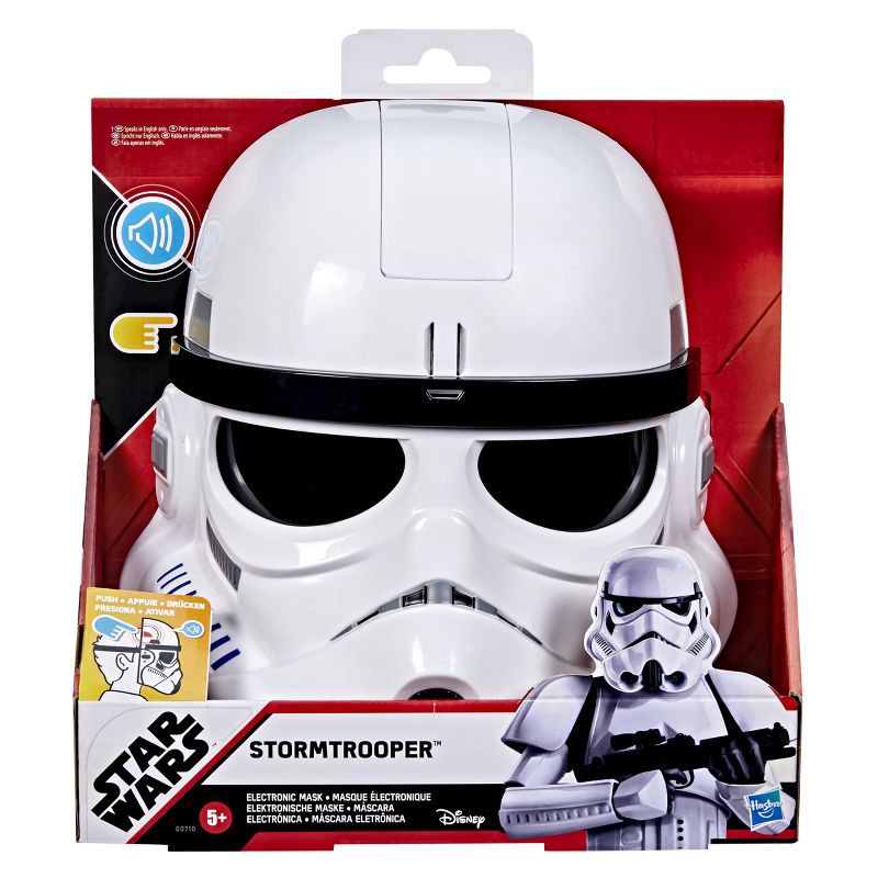 slide 3 of 11, Star Wars Stormtrooper Electronic Mask, Halloween Costume, 1 ct
