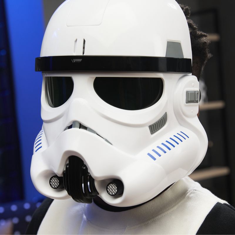 slide 11 of 11, Star Wars Stormtrooper Electronic Mask, Halloween Costume, 1 ct