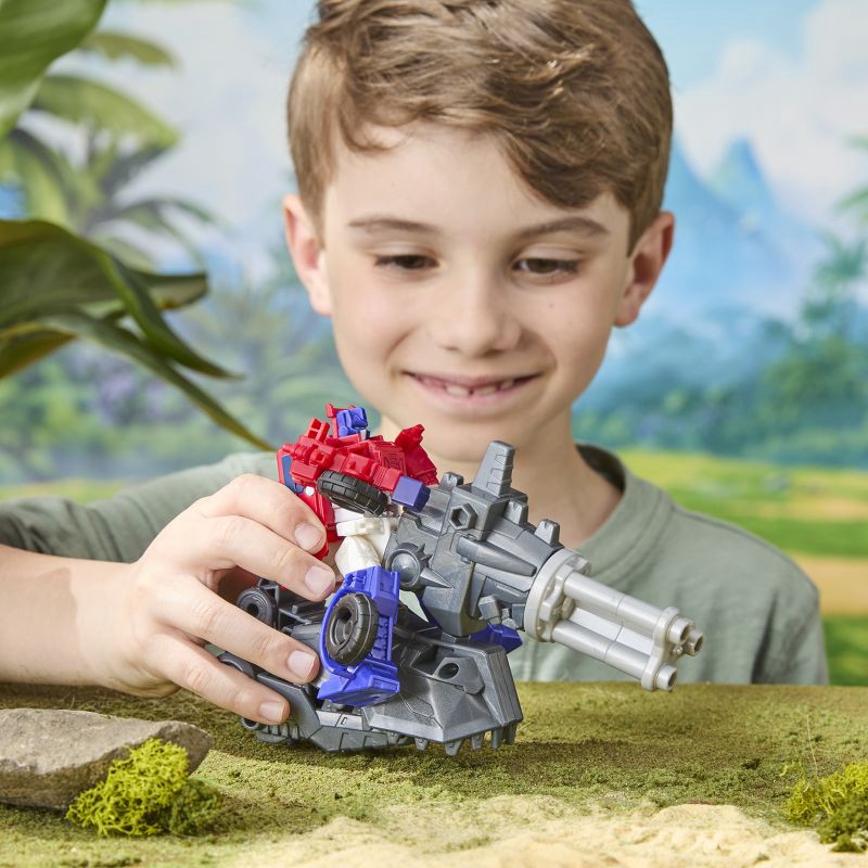 slide 9 of 12, Transformers CYBERWORLD Grimlock Chomp & Battle, 1 ct