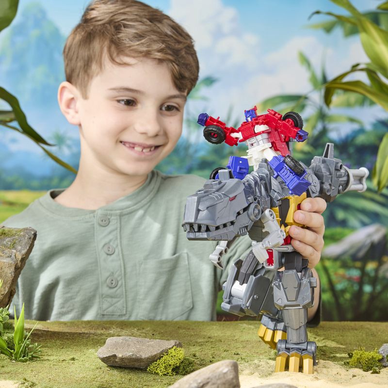 slide 11 of 12, Transformers CYBERWORLD Grimlock Chomp & Battle, 1 ct