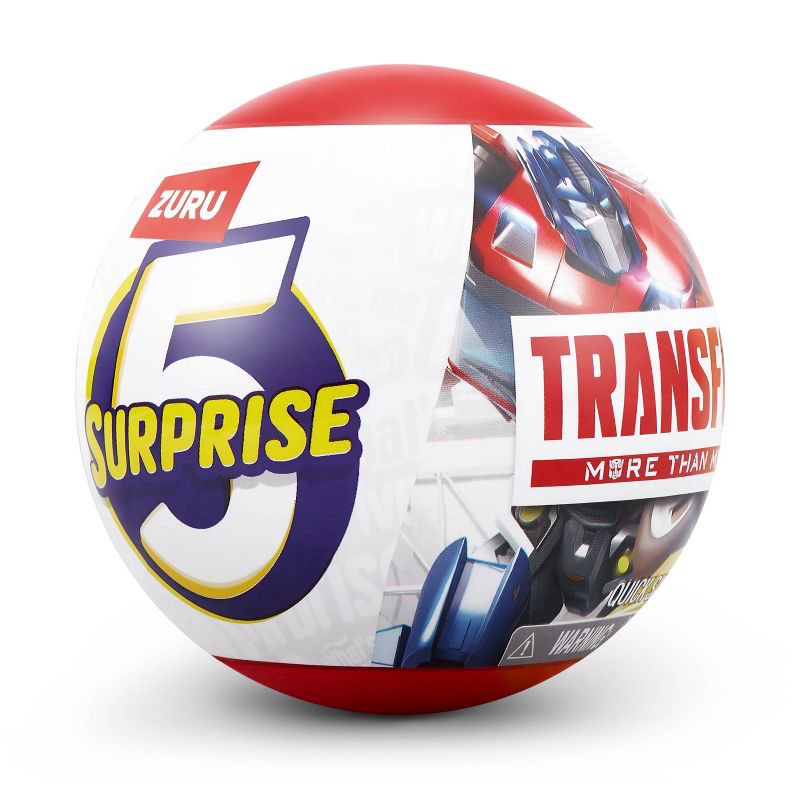 slide 3 of 9, 5 Surprise Transformers Series 1 Capsule, 1 capsule