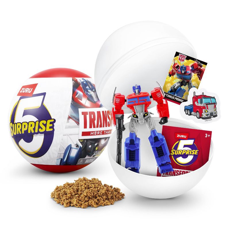 slide 1 of 9, 5 Surprise Transformers Series 1 Capsule, 1 capsule