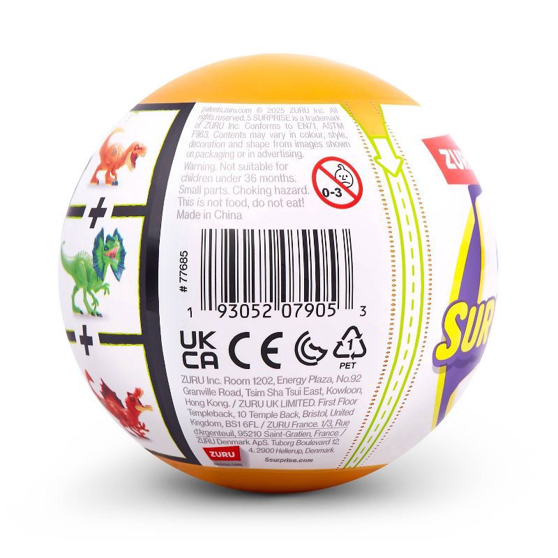 slide 10 of 10, 5 Surprise Dino Mix and Match Animal Figure, 1 ct