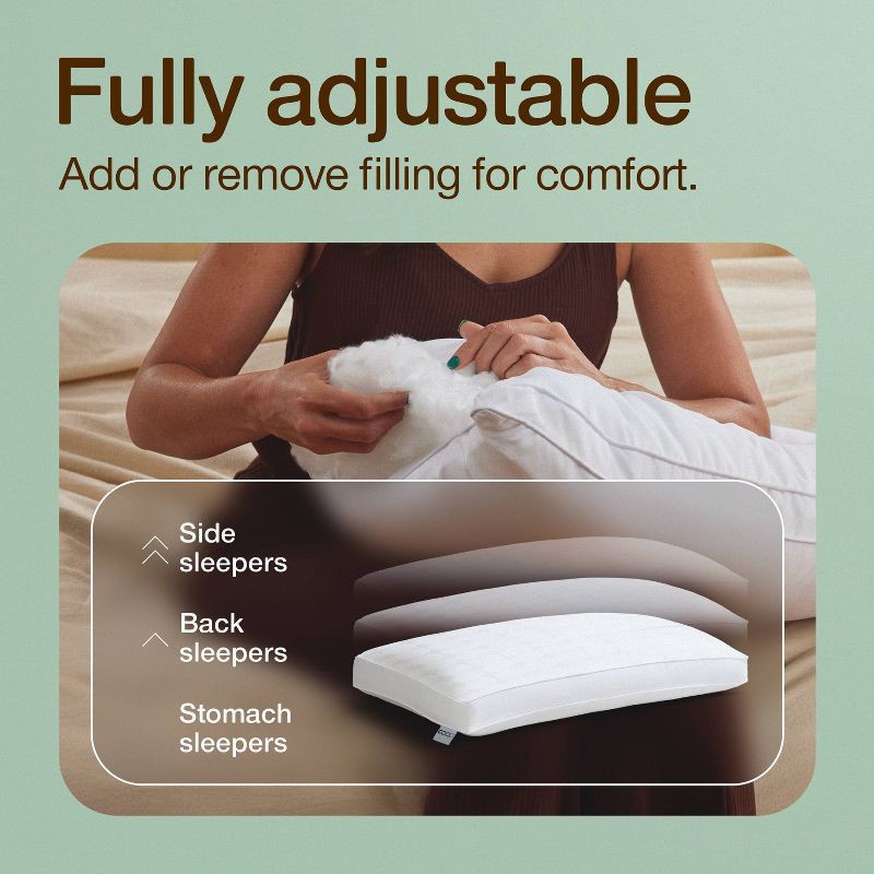 slide 3 of 9, Coop Home Goods Medium The Adjustable Cloud Pillow, 1 ct