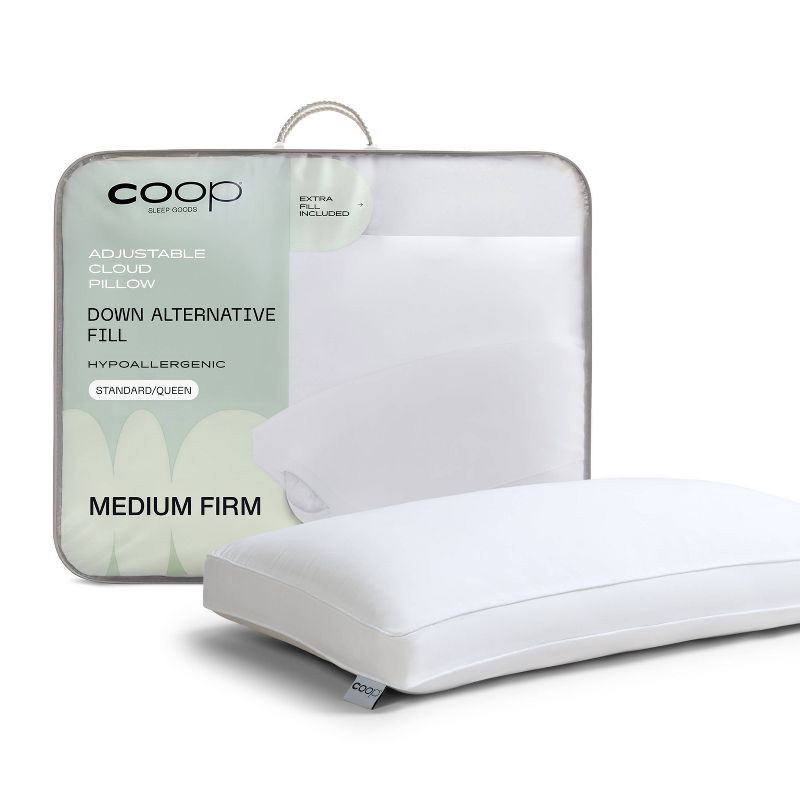 slide 1 of 9, Coop Home Goods Medium The Adjustable Cloud Pillow, 1 ct