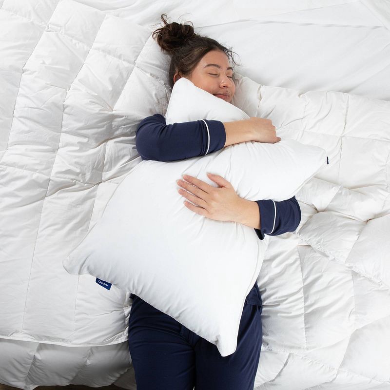 slide 5 of 9, Casper Sleep Standard/Queen Medium Essential Adjustable Pillow, 1 ct