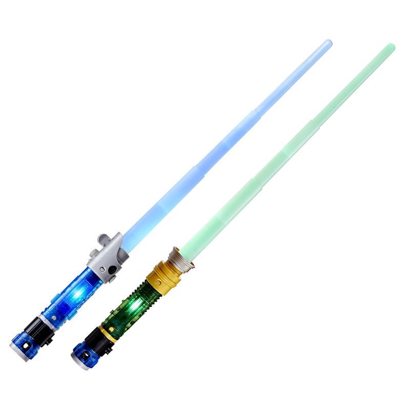 slide 4 of 9, Star Wars Lightsaber Forge Luke Skywalker Jedi Destiny Lightsaber Set, Halloween Costume Accessory, 1 ct