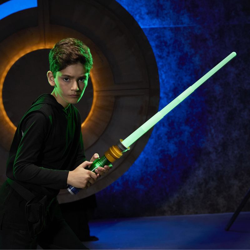 slide 9 of 9, Star Wars Lightsaber Forge Luke Skywalker Jedi Destiny Lightsaber Set, Halloween Costume Accessory, 1 ct