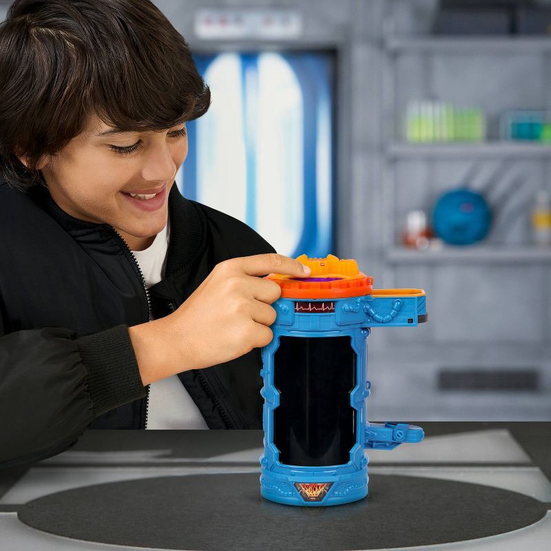 slide 5 of 9, MrBeast Lab Mutators Mutation Chamber Flame Panther Action Figure, 1 ct